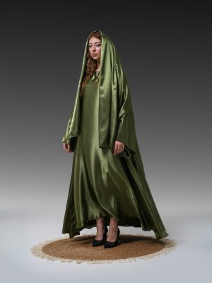 MAK02943 (1) Green Abaya